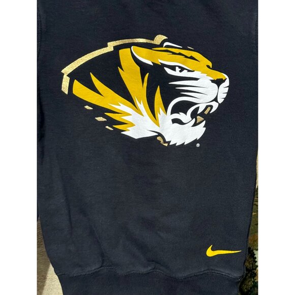 Nike Missouri Tigers Crewneck Sweatshirt Black Youth - Picture 6 of 9